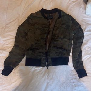 Sanctuary camo bomber